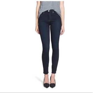 Paige Hoxton Ultra Skinny Jeans - dark blue jean size 30